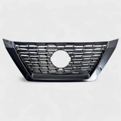 Trim Illusion - Trim Illusion ABS6524BLK Black Front Grille Overlay for 21-23 Nissan Rogue