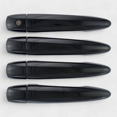 Trim Illusion - Trim Illusion DH6326BLK Fr/Rr Door Handle Covers Black for Rogue/Pathfinder
