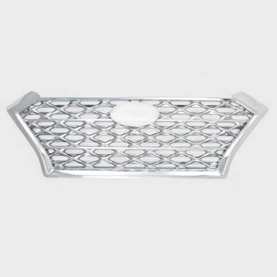 Trim Illusion - Trim Illusion ABS520 Chrome Front Grille Overlay for 19-21 Hyundai Tucson