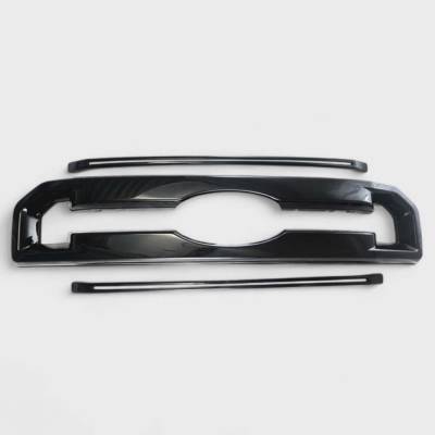 Trim Illusion - Trim Illusion ABS6510BLK Black Front Grille Overlay 20-22 Super Duty XLT