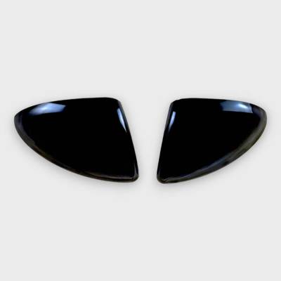 Trim Illusion - Trim Illusion MC6273BLK Front Door Mirror Covers Black Chevy Cruze