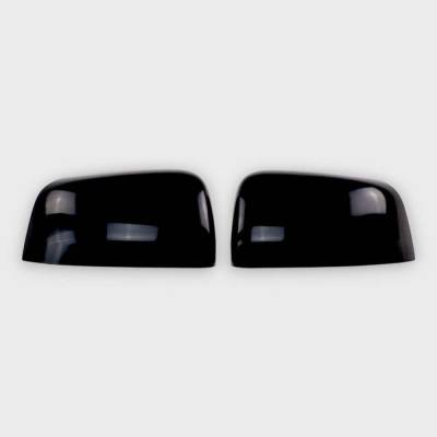 Trim Illusion - Trim Illusion MC6187BLK Front Door Mirror Covers Black for Grand Cherokee WK