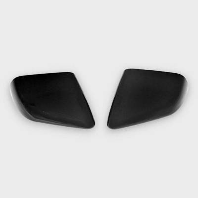 Trim Illusion - Trim Illusion MC6274BLK Front Door Mirror Covers Black Ford Mustang