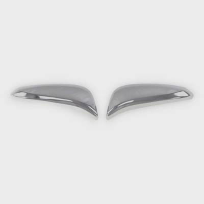 Trim Illusion - Trim Illusion MC234 Front Door Mirror Covers Chrome for RAV4/4Runner