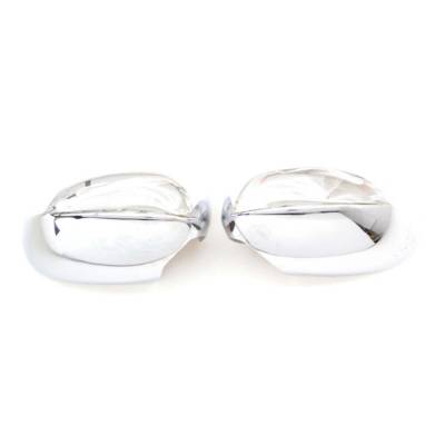 Trim Illusion - Trim Illusion MC235 Front Door Mirror Covers Chrome for Dodge Challenger
