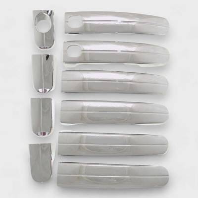 Trim Illusion - Trim Illusion DH306 Front/Rear Door Handle Covers Chrome Focus/Escape