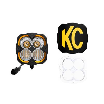KC Hilites - KC HiLiTES 1289 Flex Era-4 LED 5" Master Kit 1-Light Universal