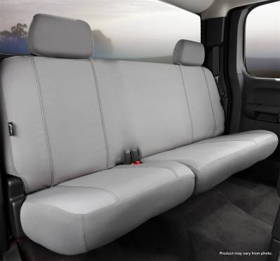 FIA - FIA SP85-10 GRAY Seat Protector Polyester Custom Fit Gray Rear Seat Cover
