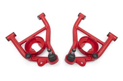BMR Suspension - BMR Suspension AAL331R A-Arms Lower DOM Non-Adj Delrin Bushings Spring Pocket