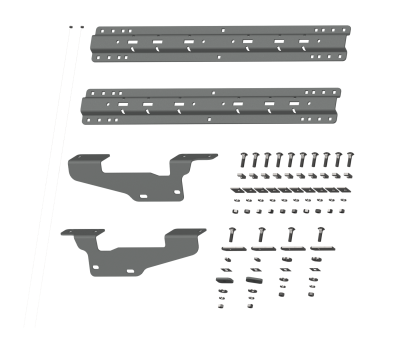 B&W Trailer Hitches - B&W Hitch RVK2405 Custom Installation Kit for Universal Mounting Rails for Ford