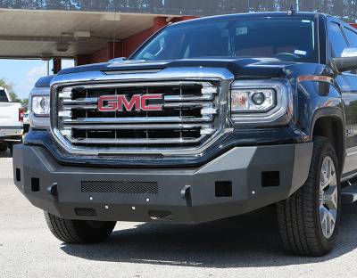 Steelcraft - Steelcraft 71-10470 Black Fortis Front Bumper for 16-19 GMC Sierra 1500