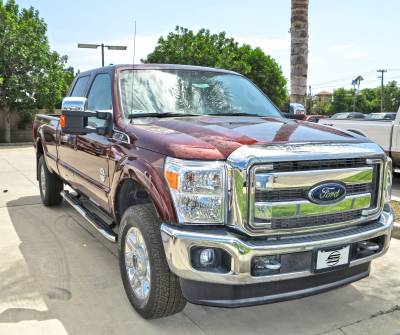 Steelcraft - Steelcraft 40-12467 Stainless 4" Step Bars for 99-16 Ford Super Duty Crew Cab