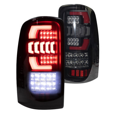 Winjet - Winjet CTWJ-0698-BS LED Taillights Black Smoke for 00-06 Tahoe & Yukon