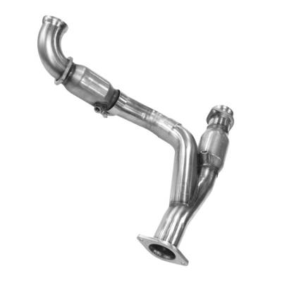 Kooks Custom Headers - Kooks Custom Headers 27203200 Catted Y-Pipe for 06-09 Trailblazer
