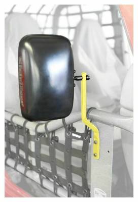 Steinjager - Steinjager Tube Door Side Mirror Kit-Lemon Peel for Jeep CJ7 J0045567