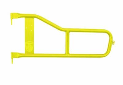 Steinjager - Steinjager Front Tubular Trail Doors-Lemon Peel for Jeep Scrambler J0045392