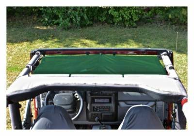 Steinjager - Steinjager Teddy Top Mesh Bikini-Green for Wrangler TJ J0043710