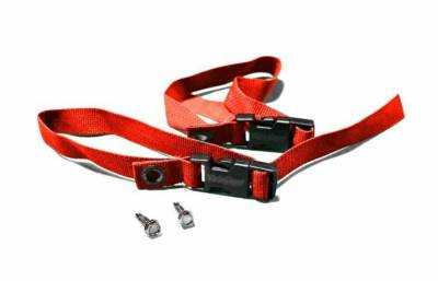 Steinjager - Steinjager Sway Bar End Link Hanger Straps Red for Wrangler TJ J0043961