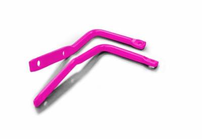 Steinjager - Steinjager A-Pillar Mount Door Mirror Legs-Hot Pink for Wrangler JK J0046732