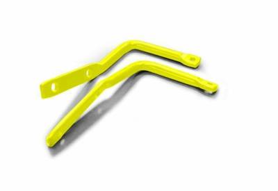 Steinjager - Steinjager A-Pillar Mount Door Mirror Legs-Neon Yellow for Jeep JK J0046730