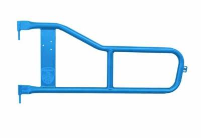 Steinjager - Steinjager Front Tubular Trail Doors-Playboy Blue for Jeep Scrambler J0045391