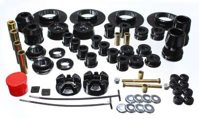 Energy Suspension - Energy Suspension 5.18108G Hyper-Flex Master Bushing Kit Black