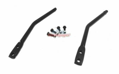 Steinjager - Steinjager J0040967 Tube Door Mirror Leg Kit Black for 07-18 Jeep Wrangler JK