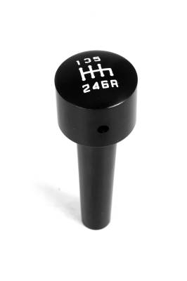 Rugged Ridge - Rugged Ridge Aluminum Manual Trans Shift Knob Black for Wrangler JK 11422.02
