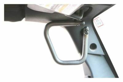 Steinjager - Steinjager Front Rigid Style Grab Handles-Bare for Jeep JK J0041455