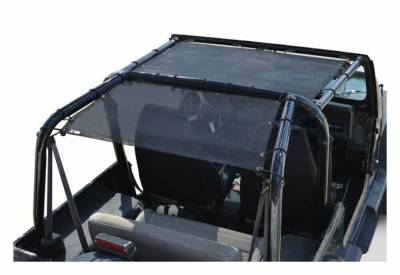 Steinjager - Steinjager Teddy Top Mesh Bikini Black for Wrangler YJ J0045478