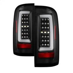 Spyder Auto - Spyder Auto 5084576 Black LED Light Bar Taillights for 15-17 Canyon/Colorado