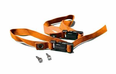 Steinjager - Steinjager Sway Bar End Link Hanger Straps-Orange for Wrangler TJ J0043963