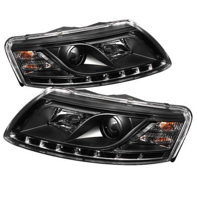 Spyder Auto - Spyder Auto 5029416 Projector Style Headlights Black/Clear