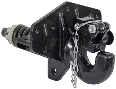 Buyers - Buyers BP125A 15-Ton Heavy Duty Swivel-Type Pintle Hook w/Mounting Plate
