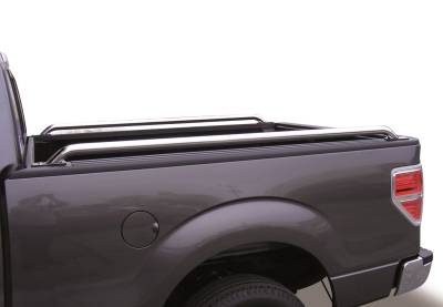 Go Rhino - Go Rhino 8076C Truck Bed Side Rail 14 Silverado/Sierra 1500