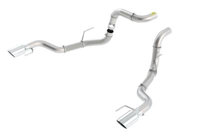 Borla - Borla 60640 Dual Tail Pipe for Select 17-25 Ford F150 Raptor/Limited/Tremor