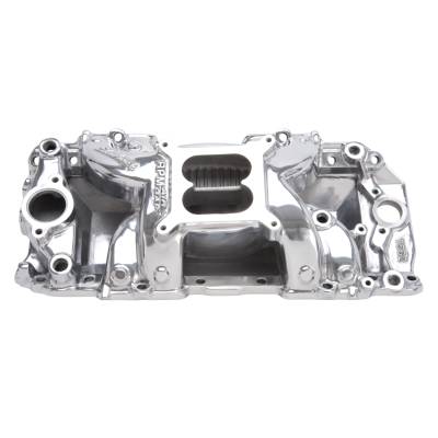 Edelbrock - Edelbrock 75621 RPM Air-Gap Big Block Chevy 2-R Polished Intake Manifold
