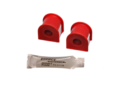 Energy Suspension - Energy Suspension 11.5106R Sway Bar Bushing Set Rear Polyurethane Red