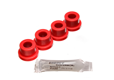 Energy Suspension - Energy Suspension 16.5102R Sway Bar End Link Rear Polyurethane Red