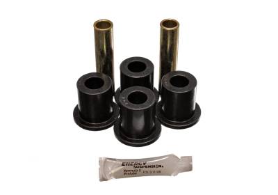 Energy Suspension - Energy Suspension 4.2128G Leaf Spring Bushing Set Polyurethane Black
