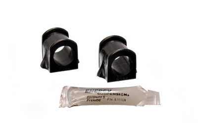 Energy Suspension - Energy Suspension 7.5118G Sway Bar Bushing Set Front Polyurethane Black