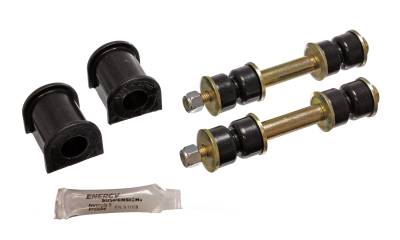 Energy Suspension - Energy Suspension 7.5109G Front Polyurethane Sway Bar Bushing Set Black