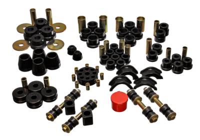 Energy Suspension - Energy Suspension 7.18102G Hyper-Flex Master Bushing Kit Black