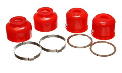 Energy Suspension - Energy Suspension 9.13136R Ball Joint Dust Boot Set Red for 94-06 H1 Hummer