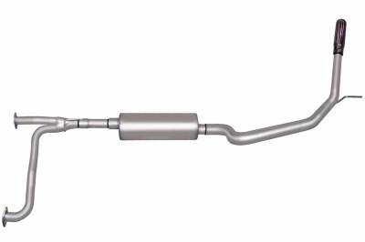 Gibson Performance Exhaust - Gibson Performance 12213 Single Cat-Back Exhaust System Aluminized