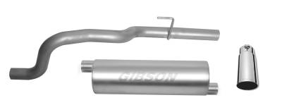 Gibson Performance Exhaust - Gibson Performance 17805 Single Cat-Back Exhaust System Aluminized