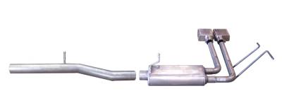 Gibson Performance Exhaust - Gibson Performance Super Truck Cat-Back Exhaust System Stainless 65639
