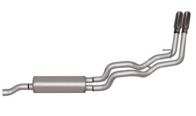 Gibson Performance Exhaust - Gibson Performance Dual Sport Cat-Back Exhaust System Stainless 66560