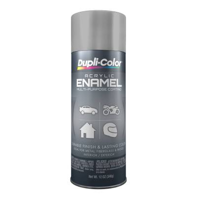 Duplicolor Paint - Dupli-Color Paint DA1610 Medium Gray Acrylic Enamel Spray Paint 12oz
