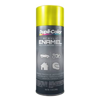Duplicolor Paint - Dupli-Color Paint DA1687 Hot Rod Yellow Acrylic Enamel Spray 12oz
